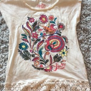 Kids Lucky Brand graphic shirt